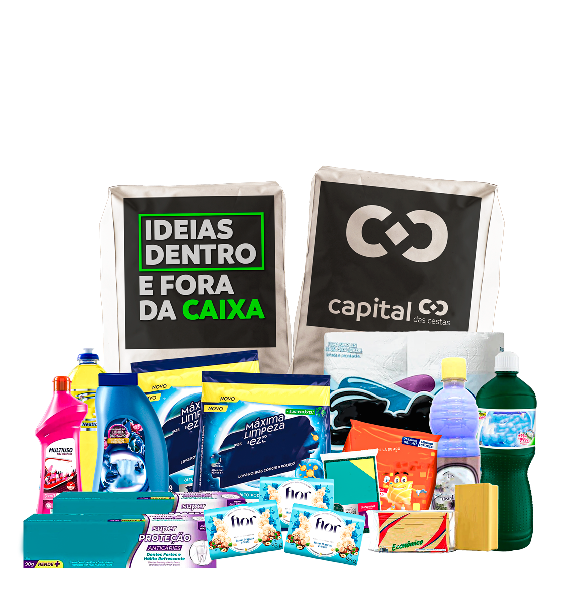 Cesta Modelo Limpeza Completa